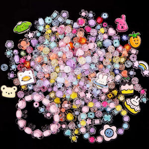 NEW! Acrylic Beads Lucky Bags - Open in Live - for Beaded Pen Chain DIY